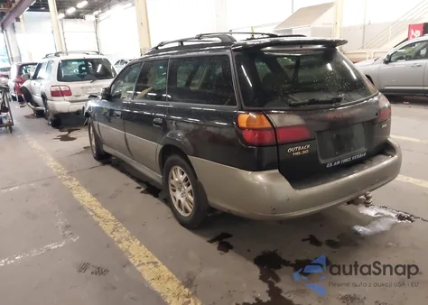 2001 Subaru Outback H6-3.0 z USA, uszkodzony, nr VIN 4S3BH806917639877